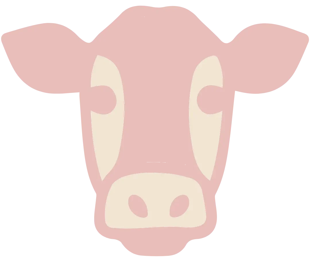 Pink Cow Icon